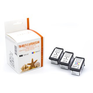 Alternativ - Canon Tinte Schwarz / Color PG-545 / CL-546...