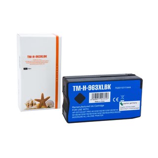 Alternativ - HP Tinte Schwarz 963XL 3JA30AE Schachtel 58ml
