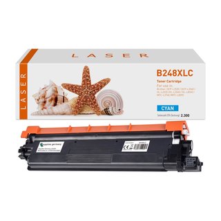 Alternativ - Brother Toner Cyan TN-248XL 2.300 Seiten