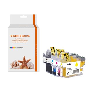 Alternativ - Brother Tinte Multipack BK 1x 57,5ml CMY  je...