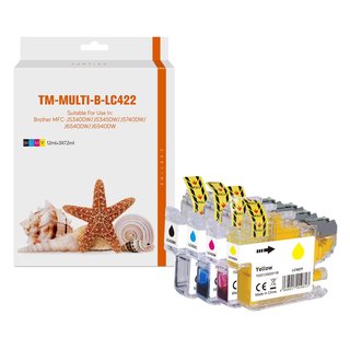Alternativ - Brother Tinte Multipack BK 1x 16ml CMY je...