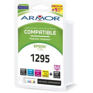 ARMOR Tinte Multipack 2xBK 1xC/M/Y, kompatibel zu Epson...