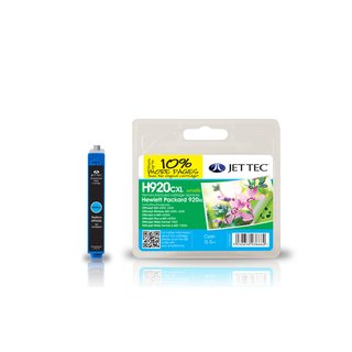 JETTEC Tinte Cyan, Remanufactured zu HP CD972AE Nr.920XL,...