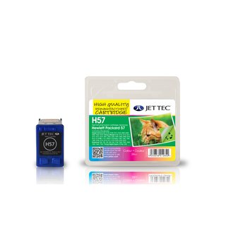JETTEC Tinte 3 Color, Remanufactured zu HP C6657A Nr.57,...