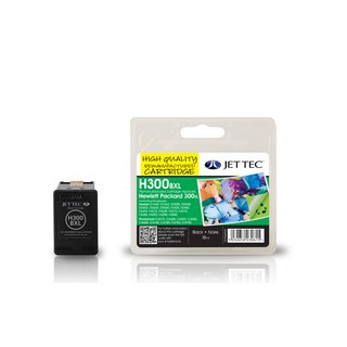 JETTEC Tinte Schwarz, Remanufactured zu HP CC641A...