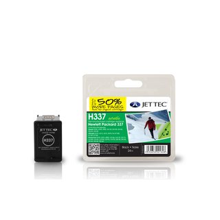 JETTEC Tinte Schwarz, Remanufactured zu HP C9364EE...