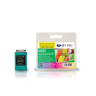 JETTEC Tinte 3 Color, Remanufactured zu HP CB337EE...