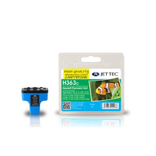 JETTEC Tinte Cyan, Remanufactured zu HP C8771EE Nr.363,...