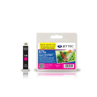 JETTEC Tinte Magenta, Remanufactured zu Epson T0713 /...