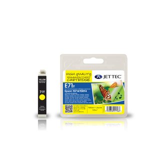 JETTEC Tinte Yellow, Remanufactured zu Epson T0714 /...