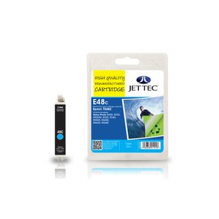 JETTEC Tinte Cyan, Remanufactured zu Epson T0482 ST...